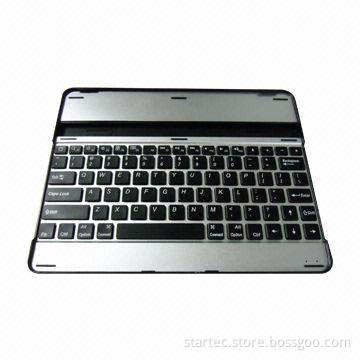 Bluetooth Keyboard for iPad, Made of Aluminum with Lithium Battery